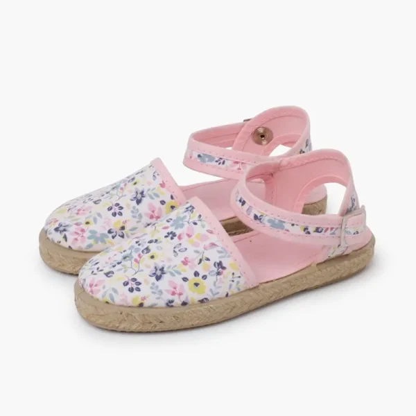 Pisamonas Alpercatas De Flores Com Fivela Cor Rosa Cheap