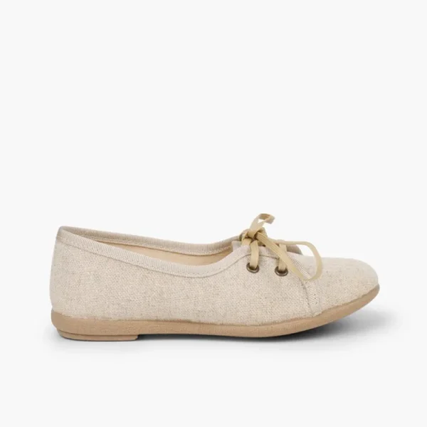 Pisamonas Blucher Menina Linho Decotado Best Sale