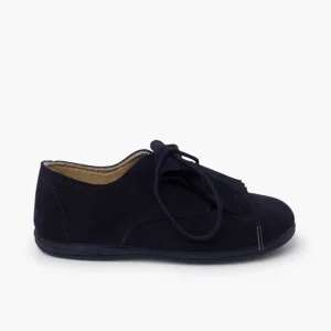 Pisamonas Bluchers Camurca Lingueta Franjas Store