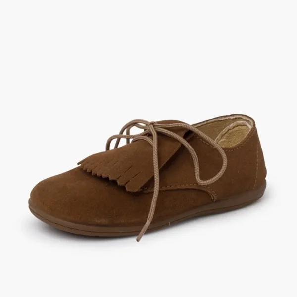 Pisamonas Bluchers Camurca Lingueta Franjas Store