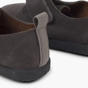 Pisamonas Bluchers De Tiras Aderentes Casual Em Pele De Camurca Best Sale