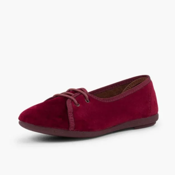 Pisamonas Bluchers Menina Veludo Decotados Best Sale