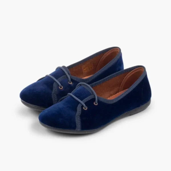 Pisamonas Bluchers Menina Veludo Decotados Best Sale