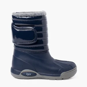 Pisamonas Botas De Neve Verniz Forro Pelo Fecho Ajustavel Discount