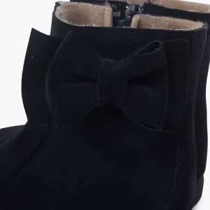 Pisamonas Botas Menina Camurca Laco Lateral Grande Clearance