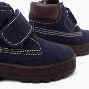 Pisamonas Botas Sola Track Fecho Aderente Pespontos Shop