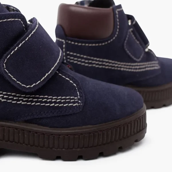 Pisamonas Botas Sola Track Fecho Aderente Pespontos Shop