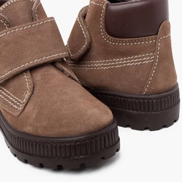 Pisamonas Botas Sola Track Fecho Aderente Pespontos Shop