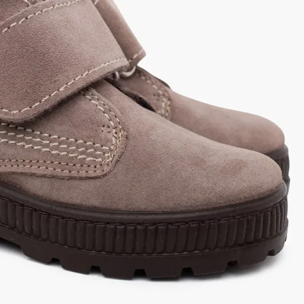 Pisamonas Botas Sola Track Fecho Aderente Pespontos Shop