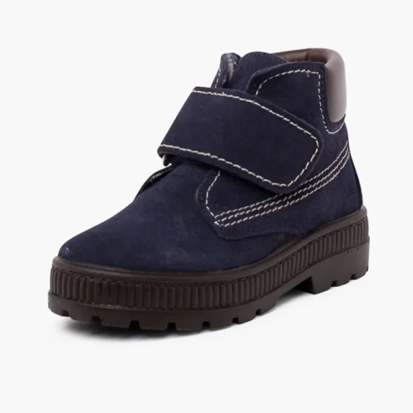 Pisamonas Botas Sola Track Fecho Aderente Pespontos Shop