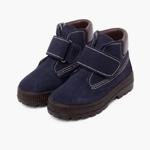 Pisamonas Botas Sola Track Fecho Aderente Pespontos Shop