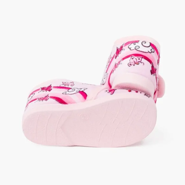 Pisamonas Botinhas Pantufa Sparkly Fecho Aderente Cor Rosa Cheap