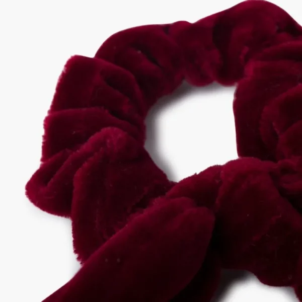 Pisamonas Elastico De Cabelo Scrunchie Veludo Com Laco Best