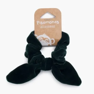 Pisamonas Elastico De Cabelo Scrunchie Veludo Com Laco Best