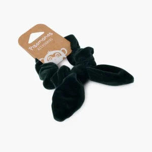 Pisamonas Elastico De Cabelo Scrunchie Veludo Com Laco Best