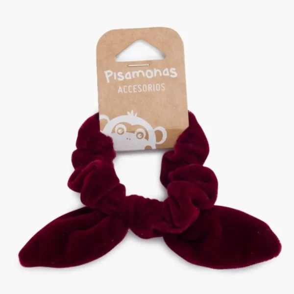 Pisamonas Elastico De Cabelo Scrunchie Veludo Com Laco Best