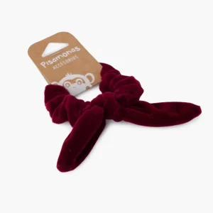 Pisamonas Elastico De Cabelo Scrunchie Veludo Com Laco Best