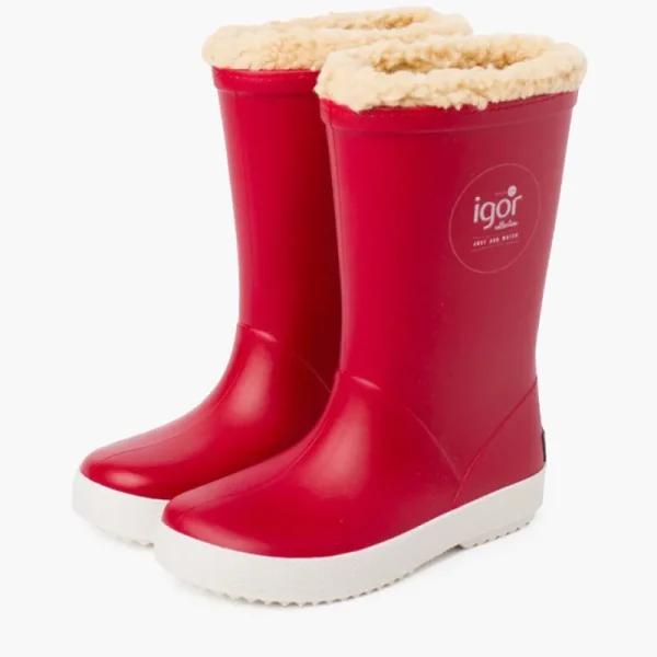 Pisamonas Galochas Forro Interior Para Criancas Fashion