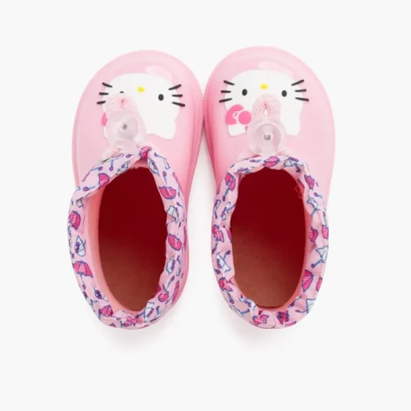 Pisamonas Galochas Hello Kitty Cano Baixo Shop
