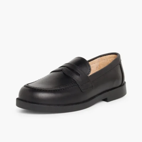 Pisamonas Mocassins Colegiais Azul Marinho/Preto Cheap