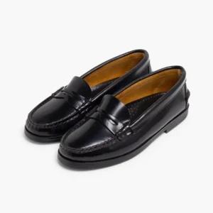 Pisamonas Mocassins Menina Colegio Pele Clearance