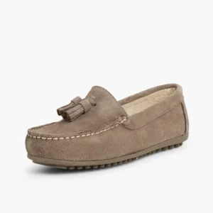 Pisamonas Mocassins Menino Camurca Berloques Online