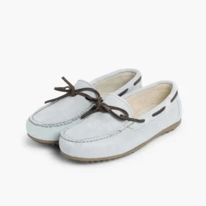 Pisamonas Mocassins Menino Camurca Atacador Quadrado Flash Sale