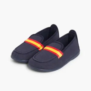 Pisamonas Mocassins Tecido Bandeira Espanha Tamanhos Grandes Discount