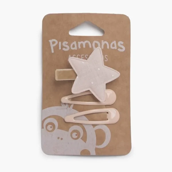 Pisamonas Pack Clip Estrela E Ganchos Clearance