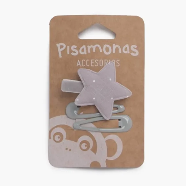 Pisamonas Pack Clip Estrela E Ganchos Clearance