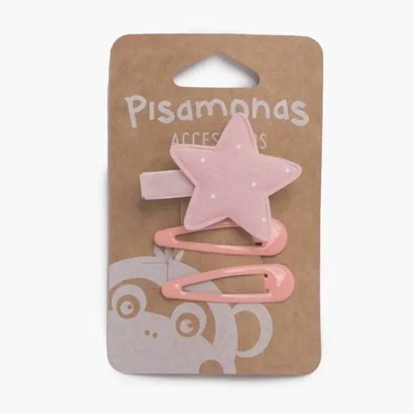 Pisamonas Pack Clip Estrela E Ganchos Clearance