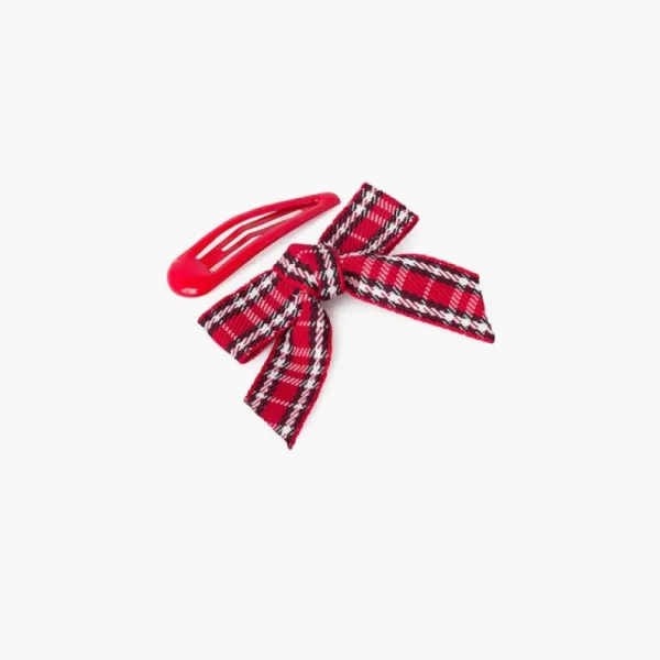 Pisamonas Pack Ganchos Classicos E Bico De Pato Com Laco Tartan Online