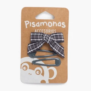 Pisamonas Pack Ganchos Classicos E Bico De Pato Com Laco Tartan Online