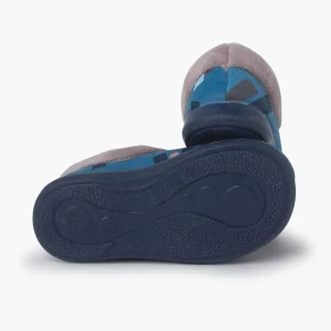 Pisamonas Pantufas Ajustaveis Leao Cor Azul Best Sale