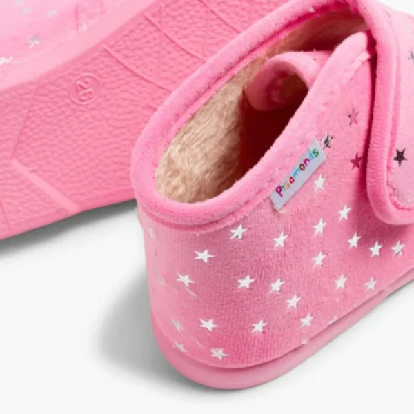 Pisamonas Pantufas Bota Com Estrelinhas Hot