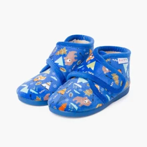 Pisamonas Pantufas Bota Fecho Aderente Estampadas Outlet