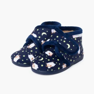 Pisamonas Pantufas Bota Fecho Aderente Estampadas Outlet