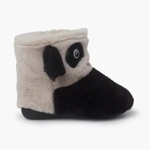 Pisamonas Pantufas Bota Panda Criancas Cor Blanco Y Negro Outlet