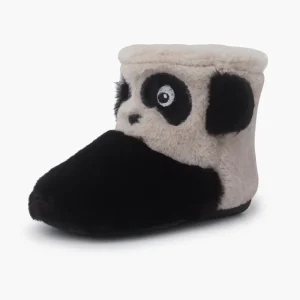 Pisamonas Pantufas Bota Panda Criancas Cor Blanco Y Negro Outlet