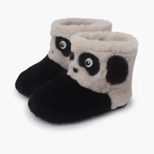 Pisamonas Pantufas Bota Panda Criancas Cor Blanco Y Negro Outlet