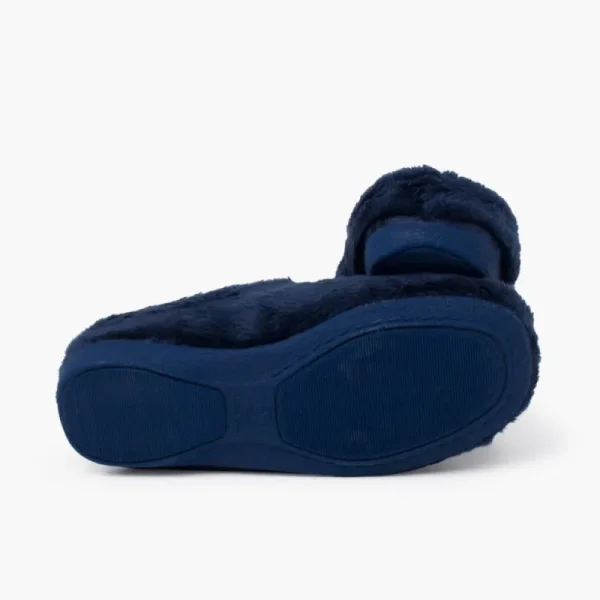 Pisamonas Pantufas Tipo Chinelo Gaming Cor Azul-Marinho Best