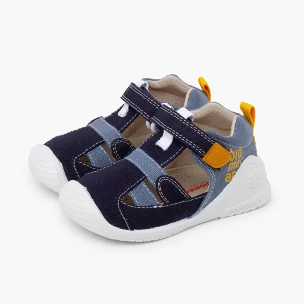 Pisamonas Sandalia Desportiva Lona Biomecanics Cor Azul Jeans Clearance