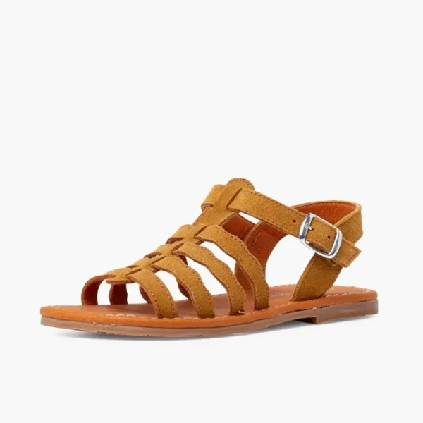 Pisamonas Sandálias Camurca Tipo Gladiador Fivela Cheap