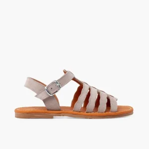 Pisamonas Sandálias Camurca Tipo Gladiador Fivela Cheap