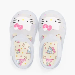 Pisamonas Sandálias De Borracha Hello Kitty Fecho Aderente Clearance