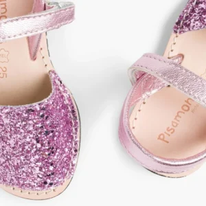 Pisamonas Sandálias Menorquinas Glitter Com Tiras Aderentes Clearance