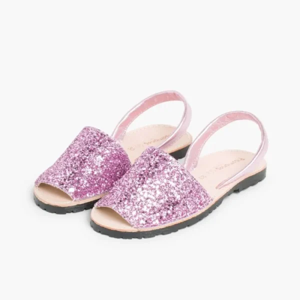 Pisamonas Sandálias Menorquinas Glitter Menina E Mulher Cheap