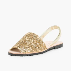 Pisamonas Sandálias Menorquinas Glitter Menina E Mulher Cheap