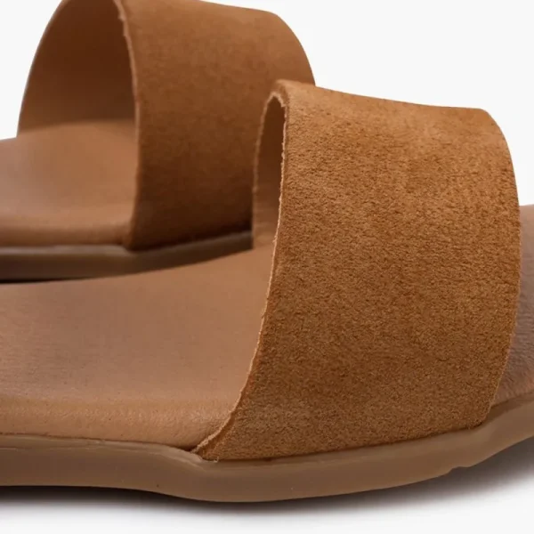 Pisamonas Sandálias Tiras Largas Camurca Cheap