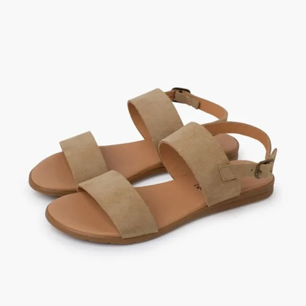 Pisamonas Sandálias Tiras Largas Camurca Cheap
